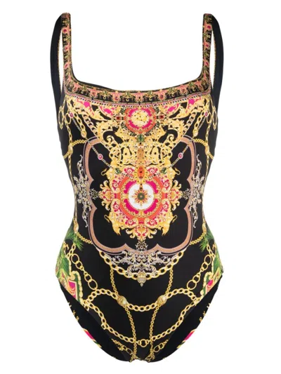 Camilla Jealousy And Jewels Swimsuit In Black