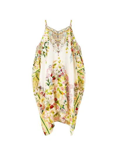 Camilla The Call Of Catalonia Kaftan In Neutral