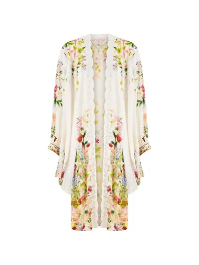 Camilla The Call Of Catalonia Long-sleeves Jacket In Neutral