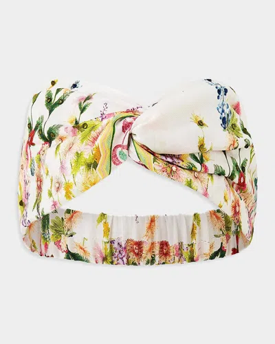 Camilla The Call Of Catalonia Woven Silk Twist Headband