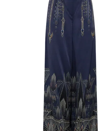 Camilla The Egypt Effect Trousers In Blue