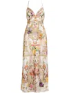 Camilla Chain Detail Slip Dress Egyptian Rose In Neutrals
