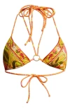 Camilla Flower Child Society Bikini Top In The Flower Child Society