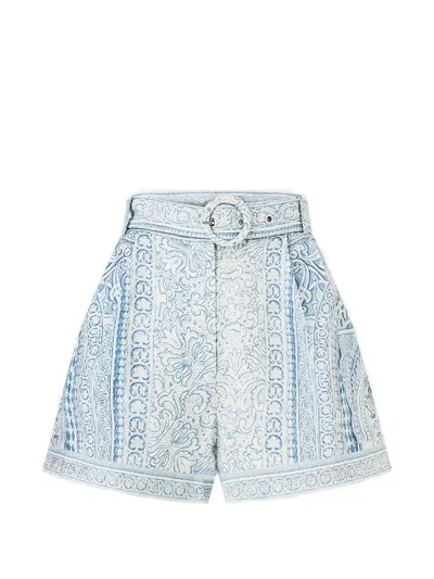 Camilla The Hum Of The Alhambra Shorts In White