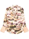 Camilla Pyjama Shirt Millas Got Mail In Purple
