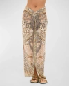 Camilla Twist Front Long Skirt The Throne Room In The Throne Room