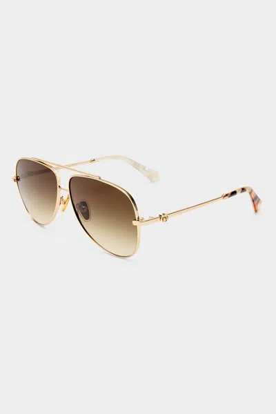 Camilla The Voyage Sunglasses Gold / Leopard