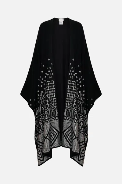 Camilla Throw Over The Egypt Effect In Black