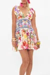 Camilla Tie Shoulder Short Dress Dutch Is Life In White