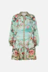 Camilla The Jewellery Museum Tiered Shirt Dress