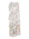 Camilla Tiled In Time Dress In Multi