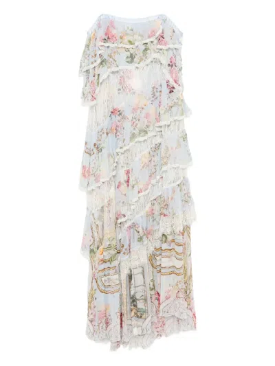 Camilla Tiled In Time Dress In Multi