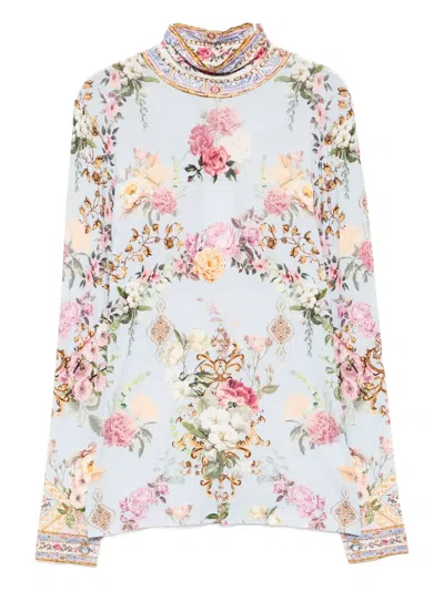 Camilla Tiled In Time Top In Multi