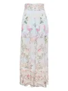 Camilla Tiled In Time Wide-leg Pants In Blue