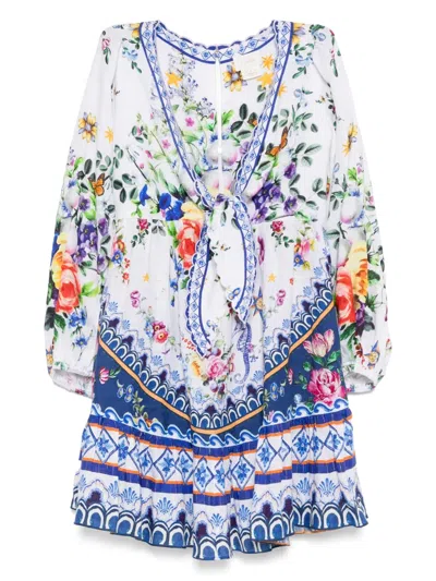 CAMILLA TILES DARLS BLOUSON DRESS