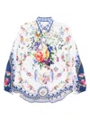 Camilla Tiles Darls Shirt In White