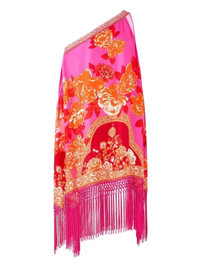 Camilla Tiles Of Türkiye Mini Dress In Pink