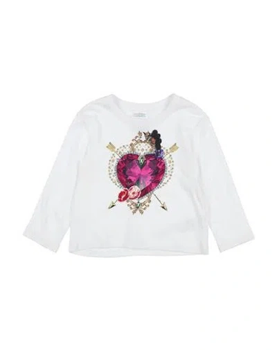 Camilla Babies'  Toddler Girl T-shirt White Size 6 Cotton, Elastane