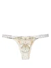 Camilla Ivory Tower Tales Crystal Bikini Bottoms In Neutrals