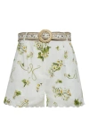 Camilla Botanical Utopia Tuck Front Shorts