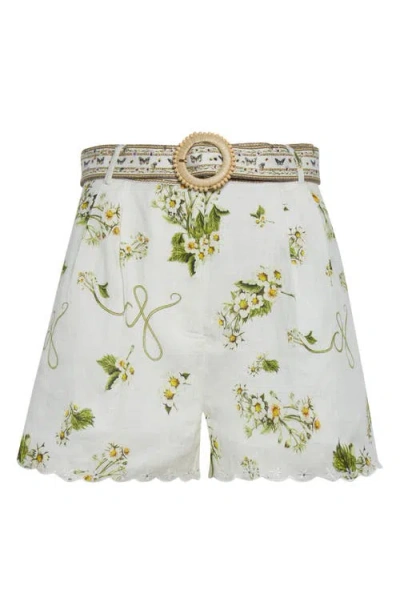 Camilla Tuck Front Belted Shorts