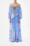 Camilla Tuck Front Pant The Bosphorous In Blue
