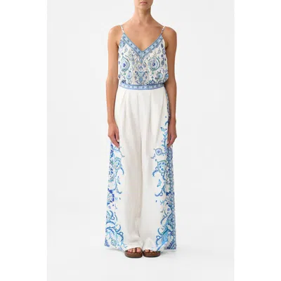 CAMILLA CAMILLA TUCK FRONT PANT ISNIK LULLABY