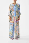 Camilla Tuck Front Pant In Multi