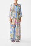 Camilla Tuck Front Pant In Multi