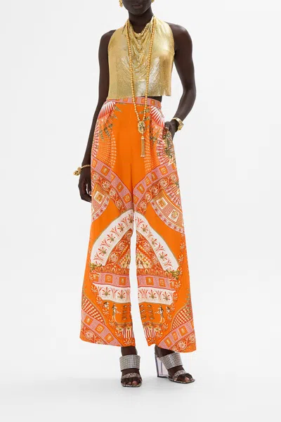 Camilla Tuck Front Pant The Obelisk Gate In Orange