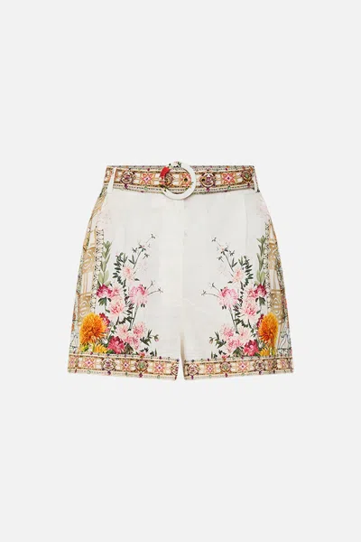CAMILLA TUCK FRONT SHORT EGYPTIAN ROSE