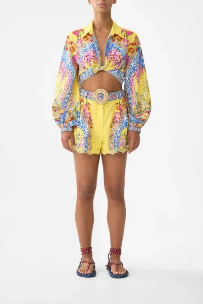 Camilla Tuck Front Short In Multi