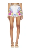 Camilla Tuck Front Short In Multi