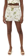 Camilla Tuck Front Shorts Botanical Utopia In Multi