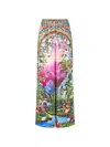 Camilla Button Front Lounge Pant In Multi
