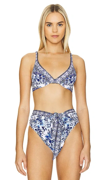 Camilla Underwire Top In Glaze And Graze