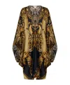 Camilla T Shape Short Kaftan Era Of Empires In Brown