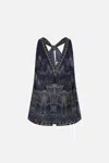 Camilla V Neck Top With Knot Back The Egypt Effect