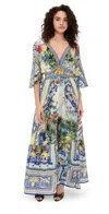 Camilla Waisted Dress With Hem Ruffle Wall To Wall Wonders In Wall To Wall Wonders