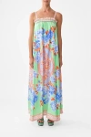 Camilla Wide Strap Sundress Topkapi Pop In Green
