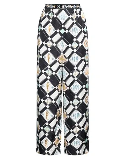Camilla Woman Pants Black Size Xl Silk