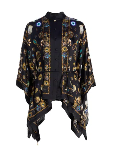 Camilla Women's Amulets & Alchemy Silk Blouse