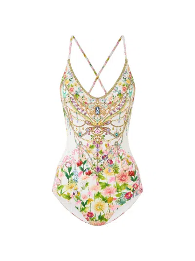 Camilla Women's Callcata One-piece Swimsuit In Green