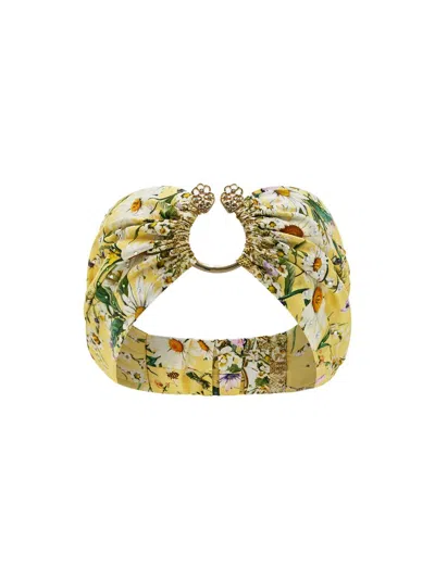 Camilla Women's Daisy Ring Headband In Multi