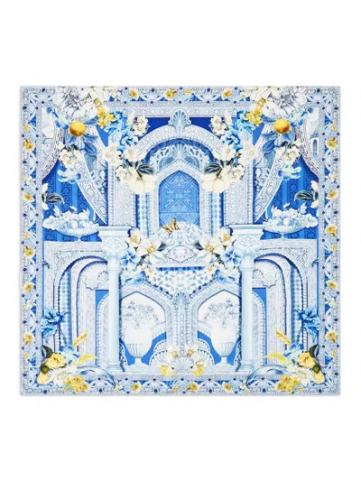 Camilla Women's De Nada Grenada Crystalled Silk Scarf In Pattern