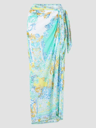 Camilla Women's Dial Up The Tiles Gathered Sarong In Multi