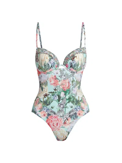 Camilla Women's Floral One-piece Swimsuit In Multi