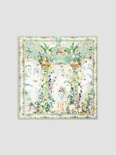 Camilla Women's Floral Silk Scarf In Art For The Empress