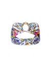 Camilla Women's Ring Silk Headband In Pattern