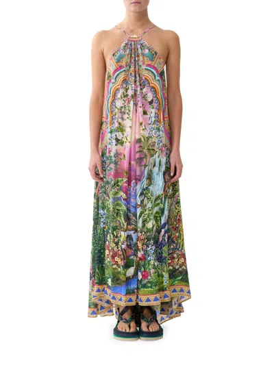 Camilla Women's Turkish Delight Hardware-accent Maxi Dress In Multi